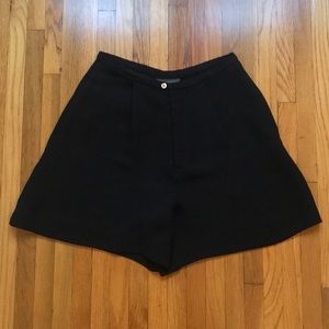 BANANA REPUBLIC Black Short Trouser